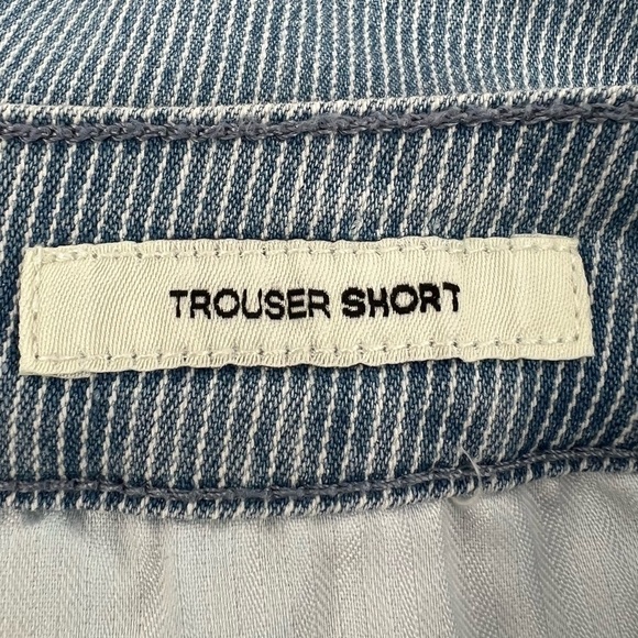 Jones New York Blue Striped Denim Trouser Shorts Size 6 Women’s - Picture 6 of 6